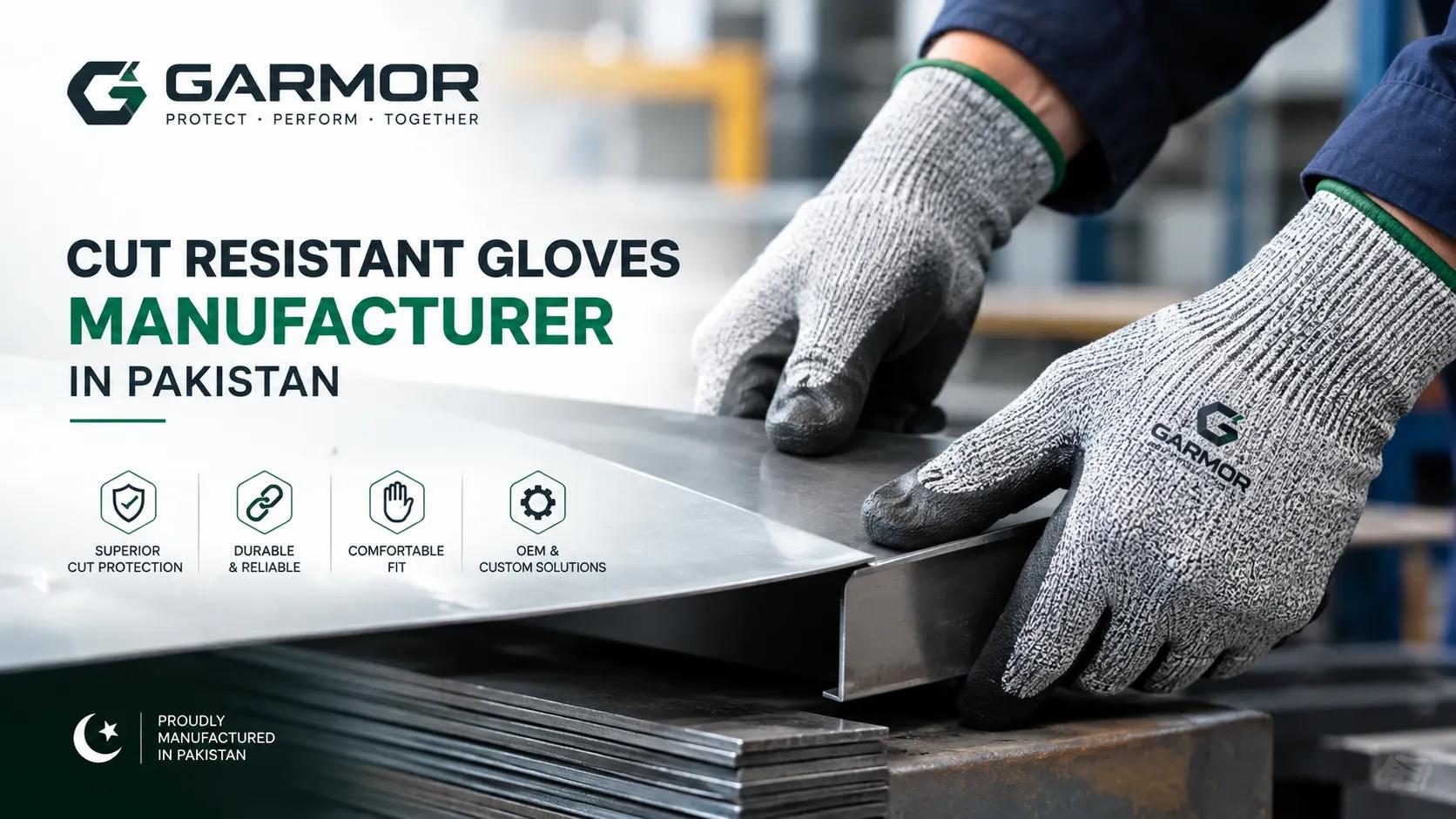 Cut Resistant Gloves Manufacturer in Pakistan - Garmor