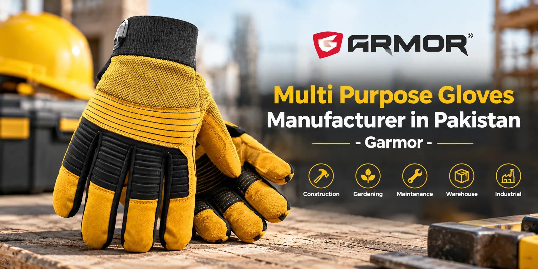 Multi Purpose Gloves Manufacturer in Pakistan - Garmor